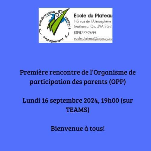 OPP Plateau 16 sept. 2024